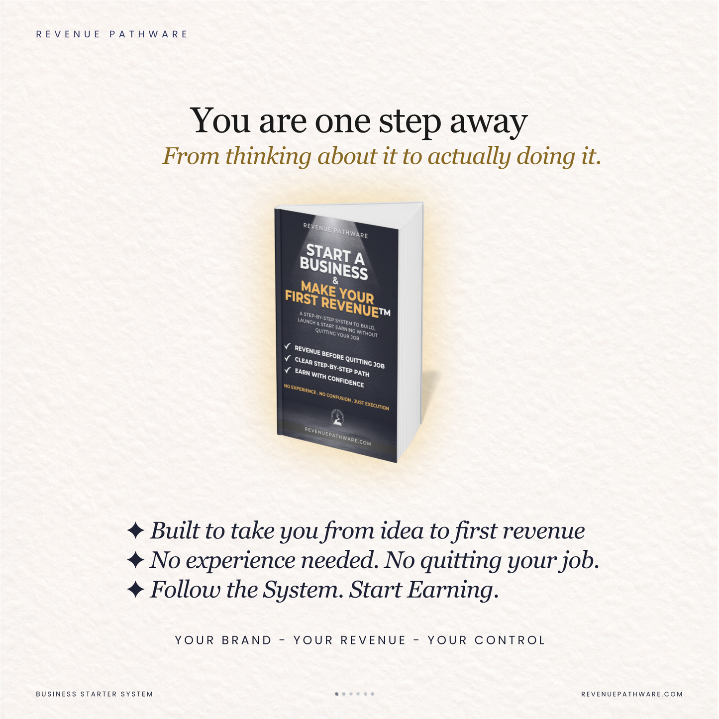 how to get first sales online
