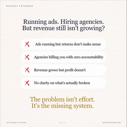 why ads are not converting