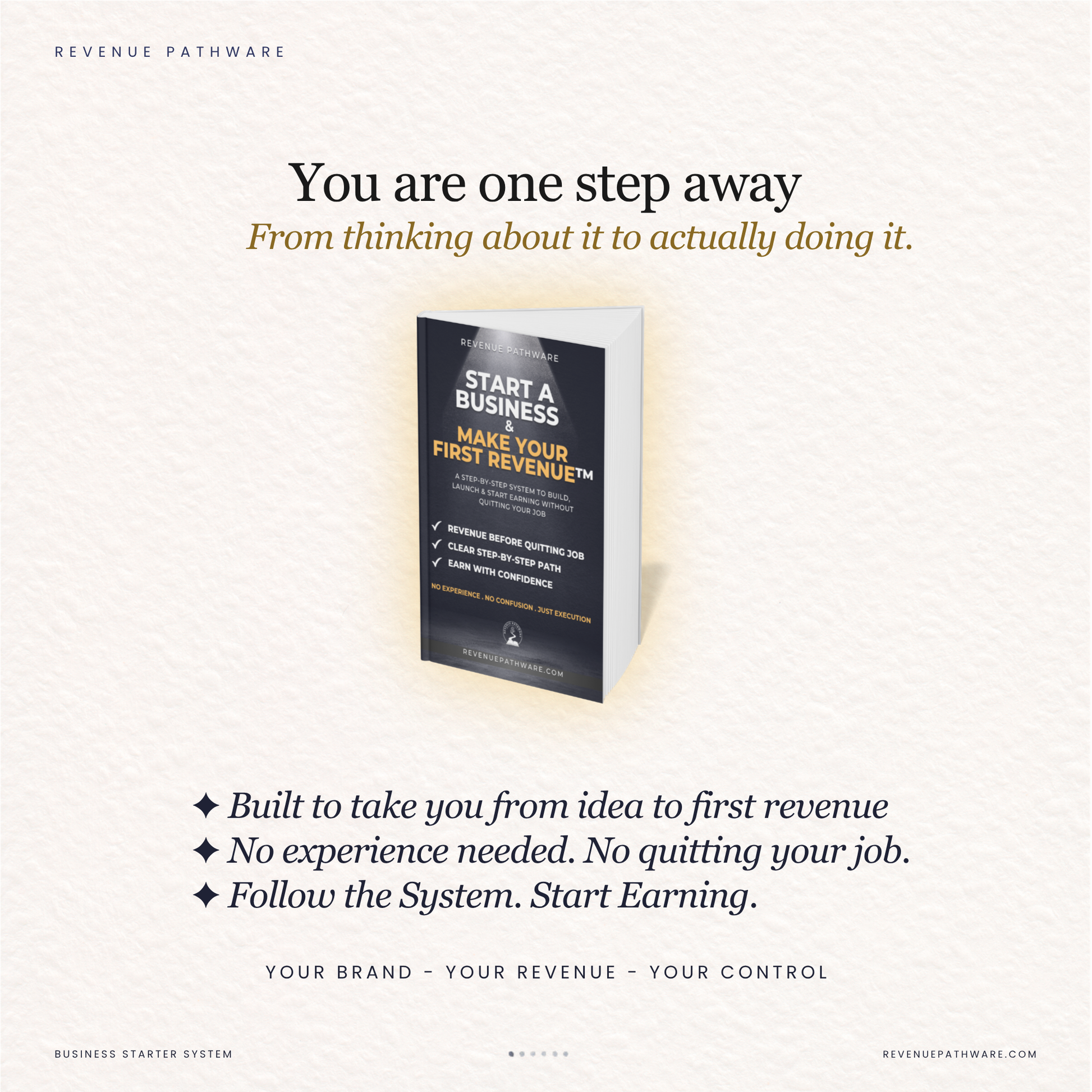 how to get first sales online